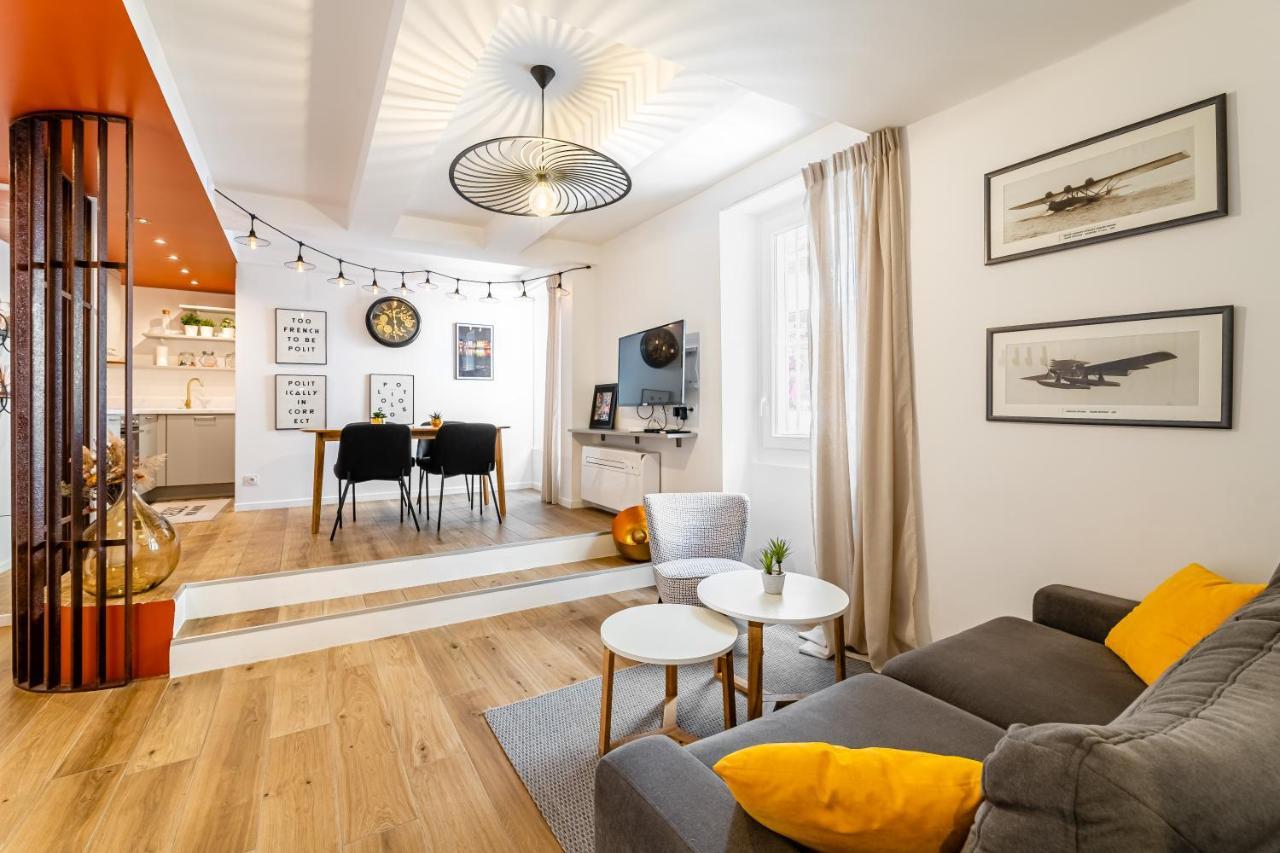 Plein Centre Avec "Parking Prive" Voitures Electriques Bienvenues Apartment Cassis Exterior foto
